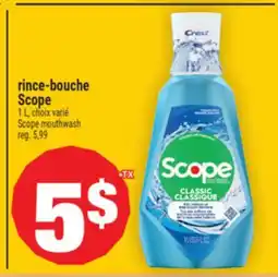 Super C rince-bouche Scope | Scope mouthwash offer