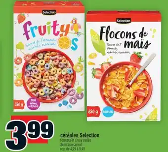 Super C CÉRÉALES SELECTION offer