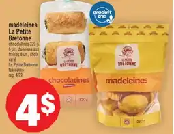 Super C MADELEINES LA PETITE BRETONNE | LA PETITE BRETONNE TEA CAKES offer