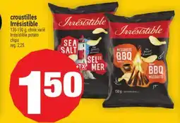 Super C CROUSTILLES IRRÉSISTIBLE |IRRÉSISTIBLE POTATO CHIPS offer
