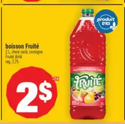 Super C BOISSON FRUITÉ | FRUITÉ DRINK offer