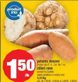 Super C patates douces | sweet potatoes offer