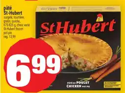 Super C PÂTÉ ST‑HUBERT | ST-HUBERT FROZEN POT PIE offer