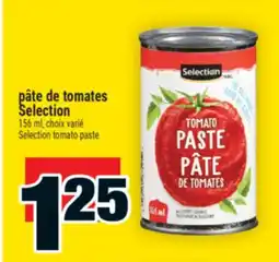 Super C pâte de tomates Selection | Selection tomato paste offer