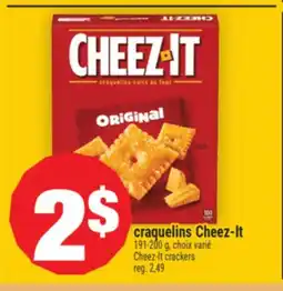 Super C CRAQUELINS CHEEZ-IT | CHEEZ-IT CRACKERS offer