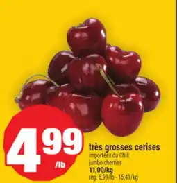 Super C TRÈS GROSSES CERISES | JUMBO CHERRIES offer
