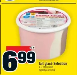 Super C LAIT GLACÉ SELECTION | SELECTION ICE MILK offer