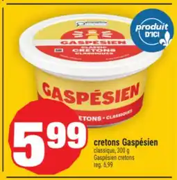 Super C cretons Gaspésien | Gaspésien cretons offer