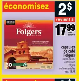 Super C capsules de café Folgers | Folgers coffee capsules offer