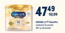 Familiprix ENFAMIL A+, Neuro Pro Powdered infant formula, 587 g offer