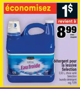 Super C détergent pour la lessive Selection | Selection laundry detergent offer