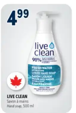 Familiprix LIVE CLEAN Hand soap, 500ml offer