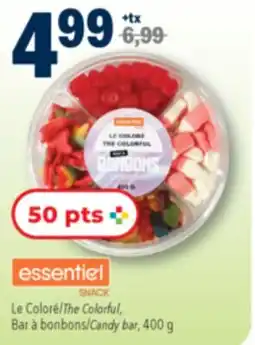 Familiprix ESSENTIEL SNACK The Colorful Candy bar offer