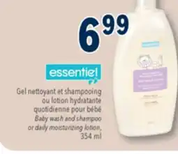 Familiprix Essentiel baby wash & shampoo lightly scented offer