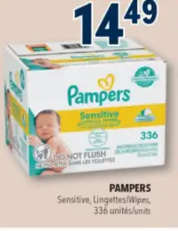 Familiprix PAMPERS Sensitive, Wipes, 336units offer