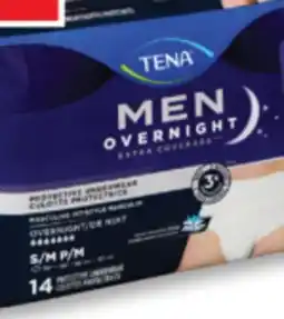 Familiprix Tena Men Overnight Extra Coverage protective underwear - Small / Medium 14un offer