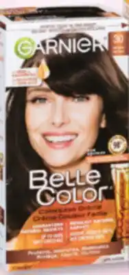 Familiprix Garnier Belle Color permanent hair dye #30 Dark Brown offer