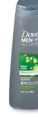 Familiprix DOVE MEN CARE, Selected anti-perspirants Selected hair products offer