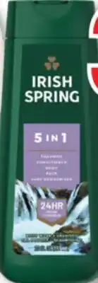 Familiprix IRISH SPRING Selected body washes, 591ml offer