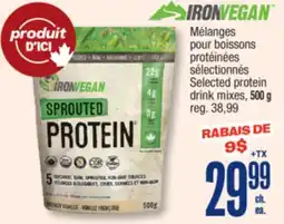 Jean Coutu Selected protein drink mixes offer