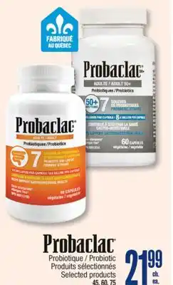 Jean Coutu Probiotic Selected products offer