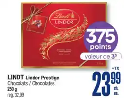 Jean Coutu LINDT Lindor Prestige Chocolates offer