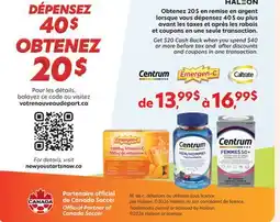 Jean Coutu Official Partner of Canada Soccer offer