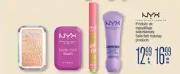 Jean Coutu Selected Nyx makeup products offer