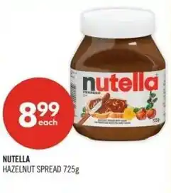 Shoppers Drug Mart Nutella hazelnut spread offer