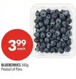 Shoppers Drug Mart Blueberries offer
