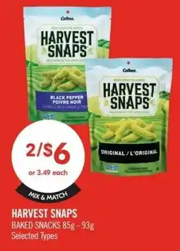 Shoppers Drug Mart Harvest snaps baked snacks offer