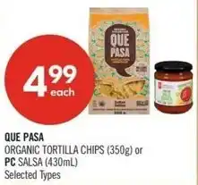 Shoppers Drug Mart Que pasa or PC offer