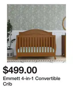 Wayfair Emmett 4-in-1 Convertible Crib offer