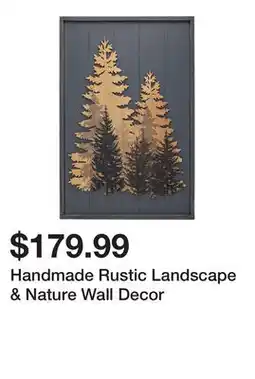 Wayfair Handmade Rustic Landscape & Nature Wall Decor offer