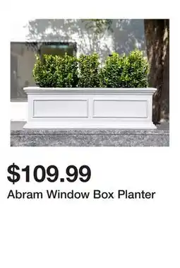 Wayfair Abram Window Box Planter offer