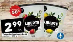 Val-Mont Yogurts classiques Liberté offer