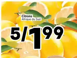 Val-Mont Citrons Afrique du Sud offer