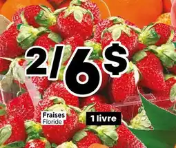 Val-Mont Fraises Floride offer