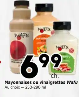 Val-Mont Mayonnaises ou vinaigrettes Wafu offer