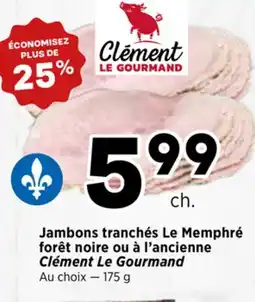 Val-Mont Jambons tranchés Le Memphrè noir ou à l'aneth Clément Le Gourmand offer