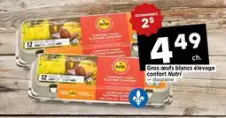 Val-Mont Gros œufs blancs élevage confort Nutri offer