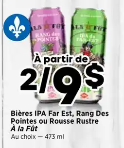 Val-Mont Bières IPA Far Est, Rang Des Pointes ou Rousse Rustre offer
