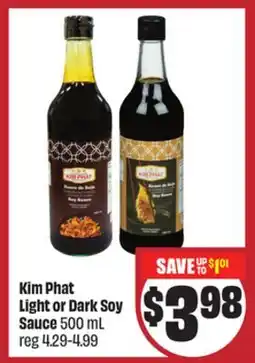 FreshCo Kim Phat Light or Dark Soy Sauce offer
