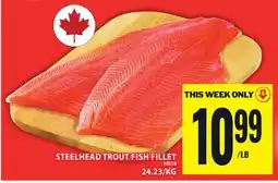 Food Basics STEELHEAD TROUT FISH FILLET offer
