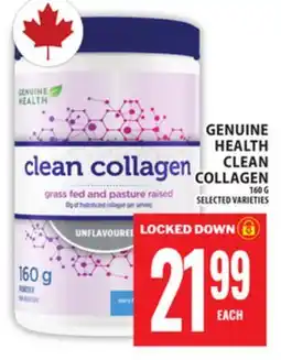 Food Basics GENUINE HEALTH CLEAN COLLAGEN offer