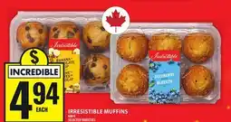 Food Basics IRRESISTIBLE MUFFINS offer