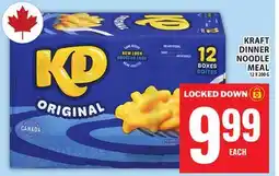 Food Basics KRAFT DINNER NOODLE MEAL offer
