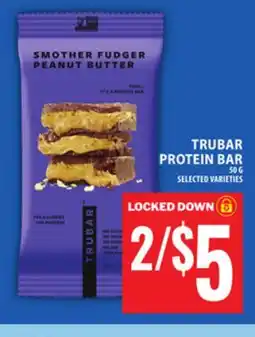 Food Basics TRUBAR PROTEIN BAR offer