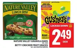 Food Basics NATURE VALLEY GRANOLA BARS OR BETTY CROCKER FRUIT SNACKS offer