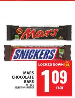 Food Basics MARS CHOCOLATE BARS offer
